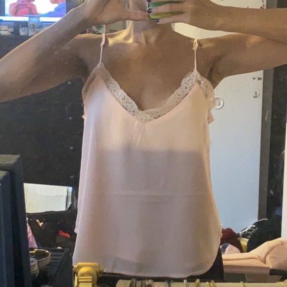 Be You Blush Pink Lace Tank - Picture 3 of 8
